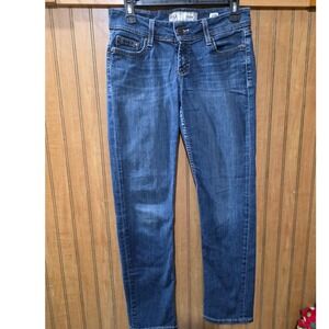 BKE Kate Straight Leg Jeans Dark Wash Denim Women's Size 27x29.5‎